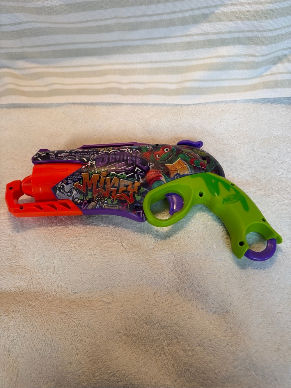 Nerf Gun Teenage Mutant Ninja Turtles Mutant Mayhem Blaster - No darts